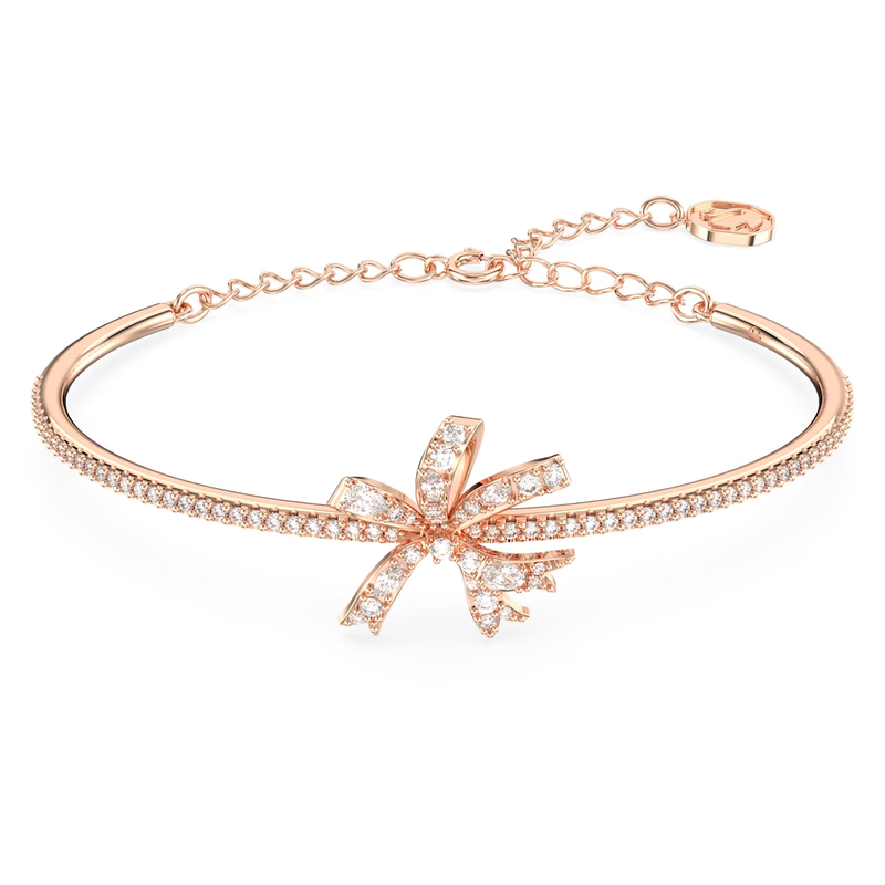 Swarovski Volta armband Strik Rosé/Wit (17 cm) 5647565