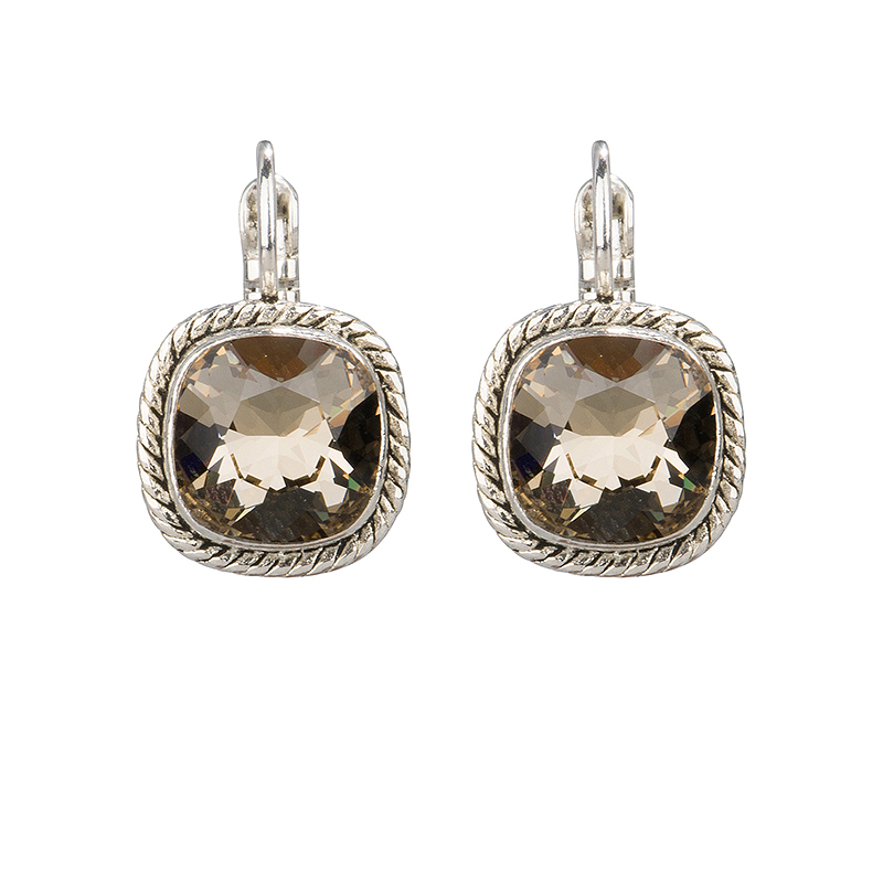 Camps & Camps Zilverkleurige oorbellen - Greige 1A904 GG