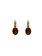 Camps & Camps Goudkleurige oorbellen - Cognac Bruin 1D953 SMA