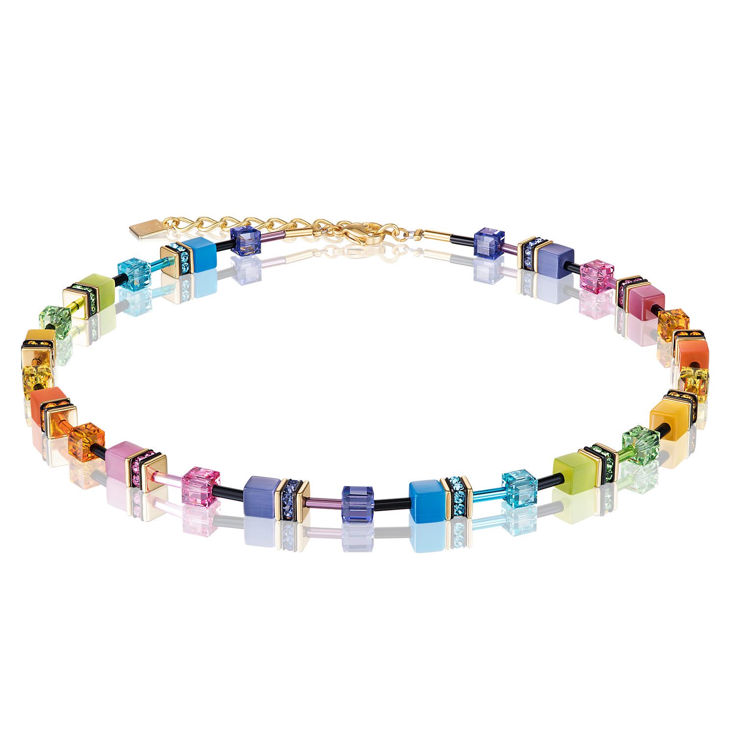Coeur de Lion Collier - Multicolour Rainbow 2838/10-1573