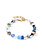 Coeur de Lion Armband - Blue-Gold 2839/30-0716