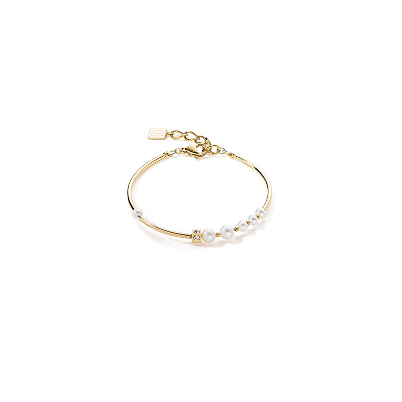 Coeur de Lion Armband - White-Goldcolour 1102/30-1416