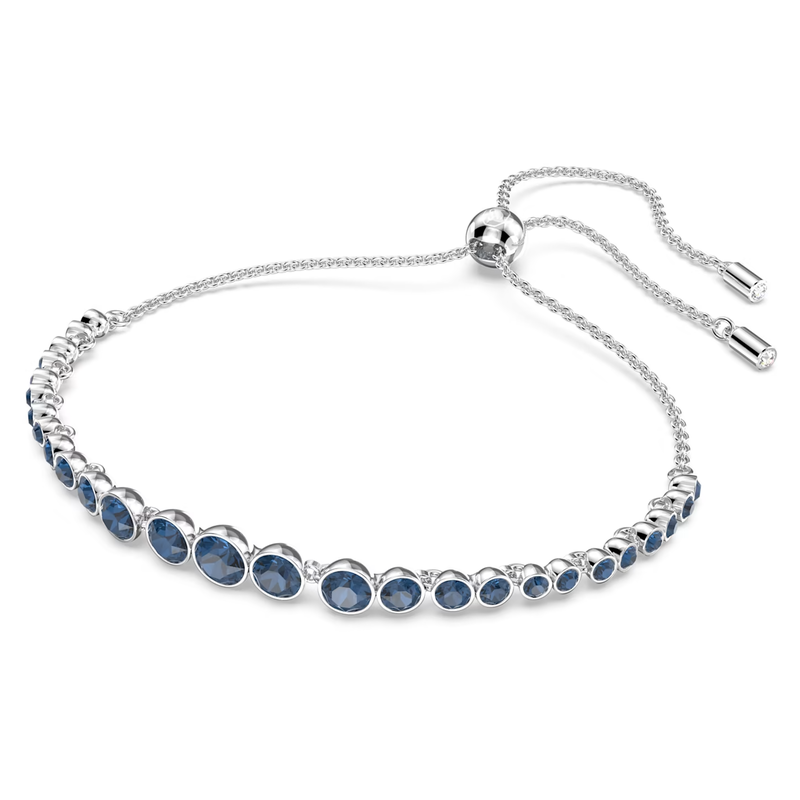 Swarovski Emily armband Verschillende ronde vormen Zilver/Blauw 5663394