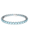 Swarovski Matrix armband Tennis round cut Zilver/Blauw (M) 5648928