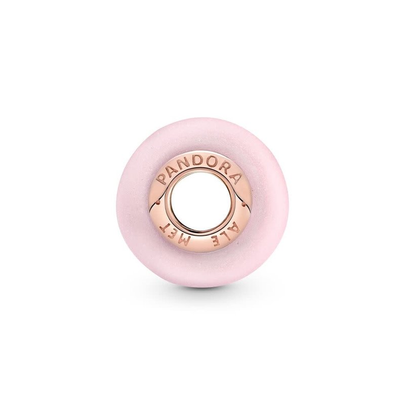 Pandora Matte Pink Murano Glass Charm 789421C00