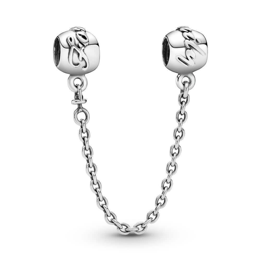 Pandora Veiligheidsketting met Tekst Family Forever 791788
