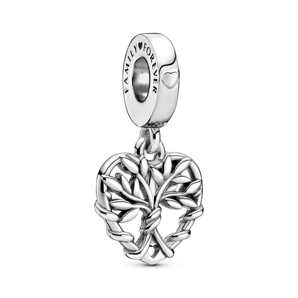 Pandora Heart Family Tree Dangle Charm 799149C00
