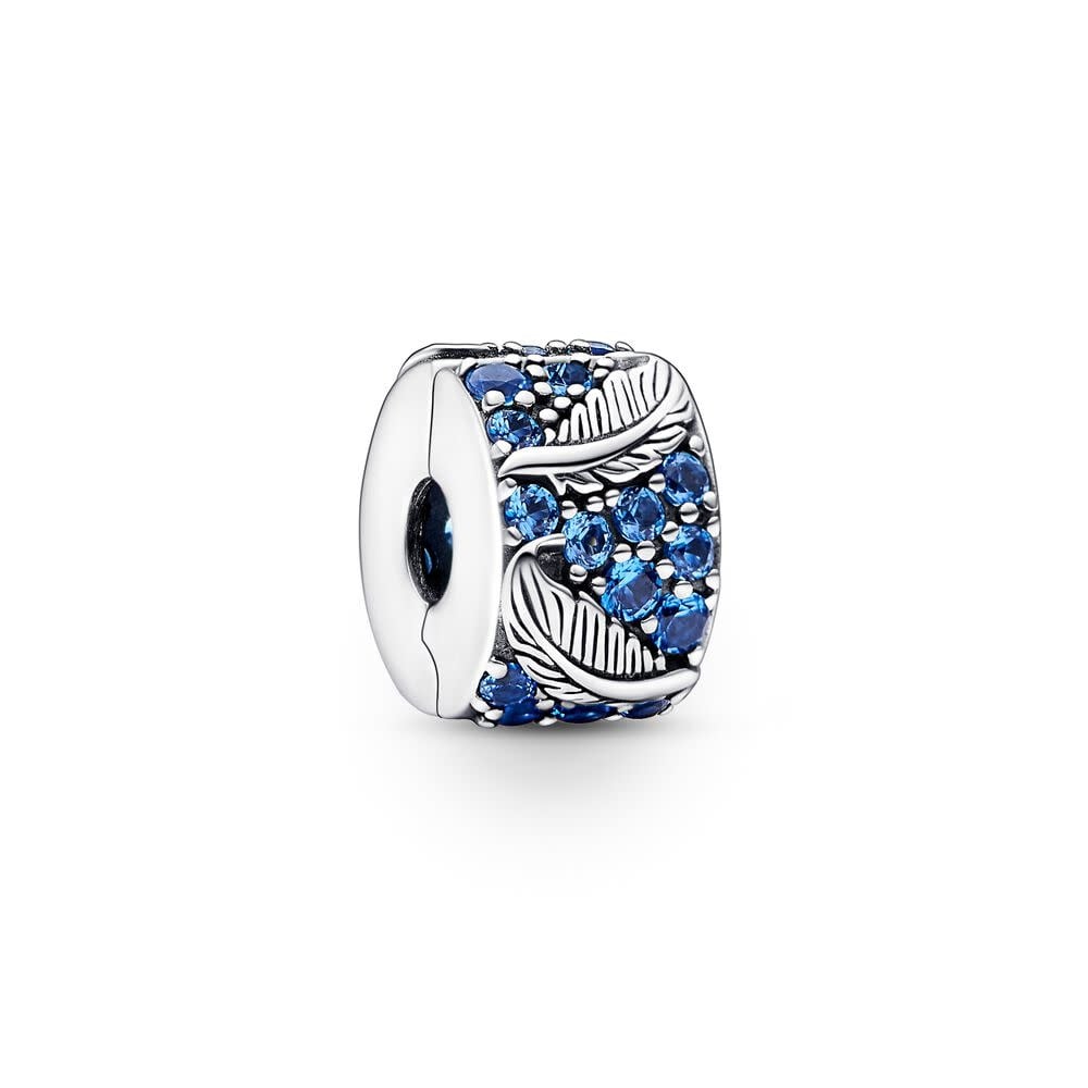 Pandora Ronde veer en pavé clipbedel 792552C01
