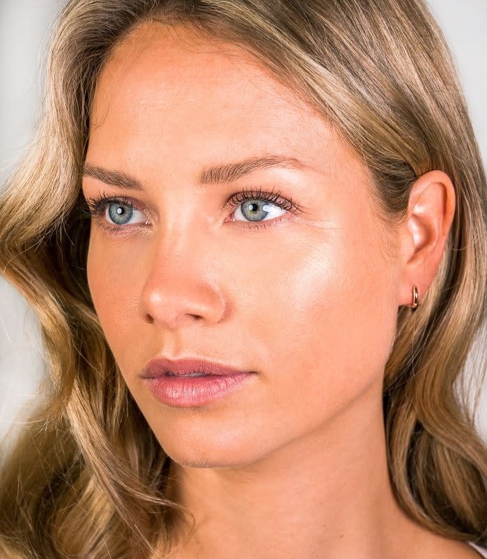 Zinzi Rosé vergulde zilveren oorbellen - Ring 12 x 2 mm ZIO194R