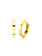 Zinzi Gold 14K Gouden oorbellen - Zeshoeksvorm (17,5 mm) ZGO440