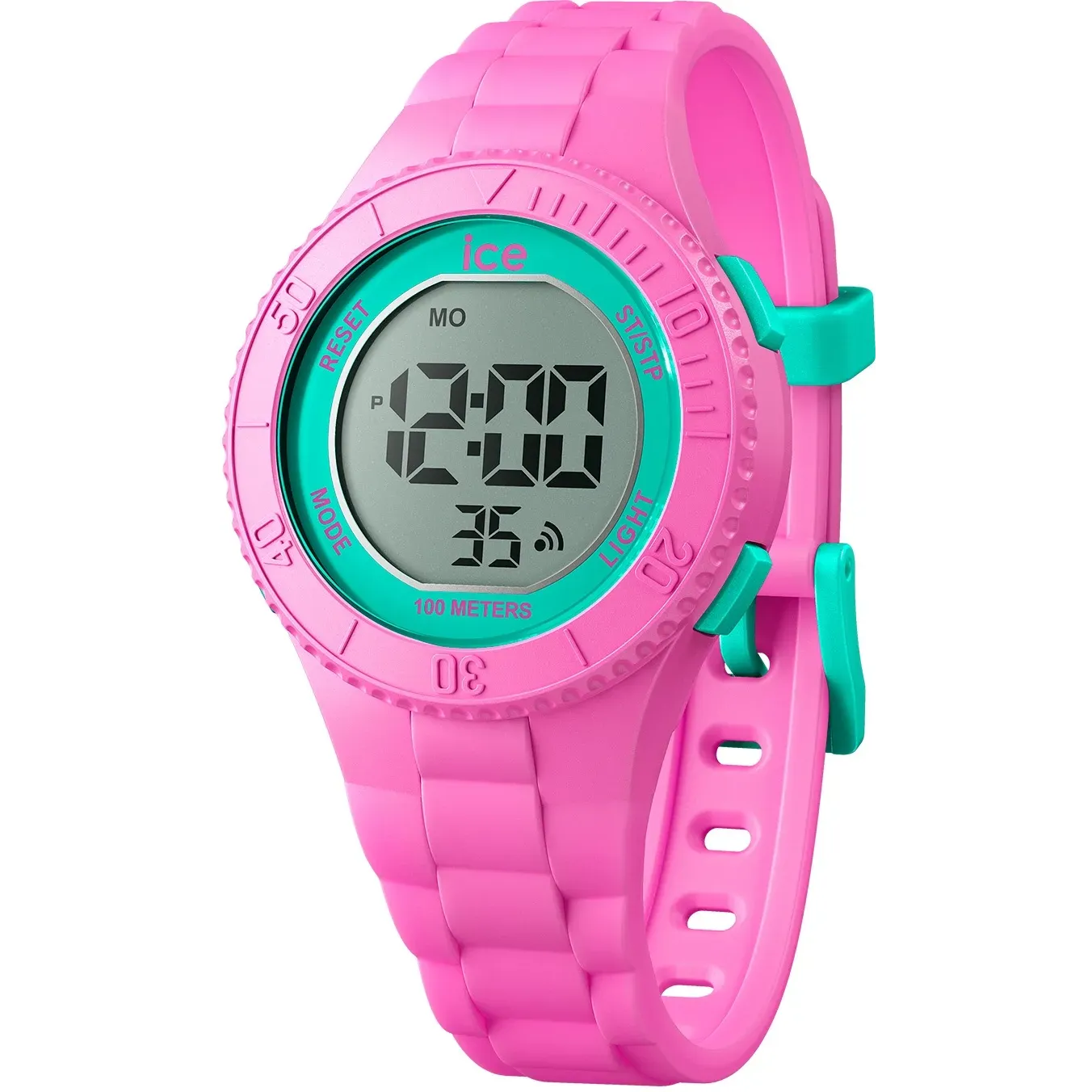 Ice-Watch ICE digit kinderhorloge - Pink Turquoise (S) IW021275