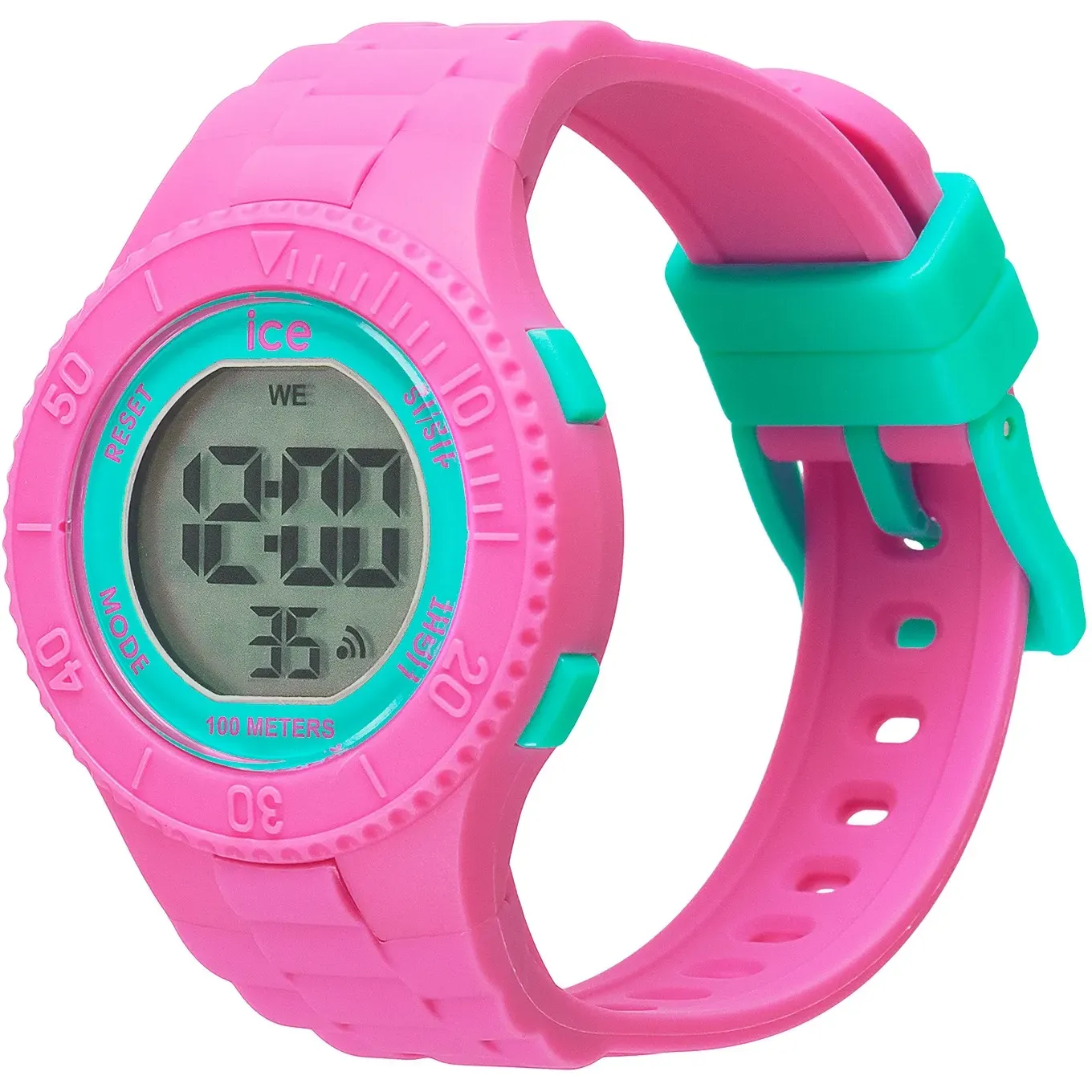 Ice-Watch ICE digit kinderhorloge - Pink Turquoise (S) IW021275