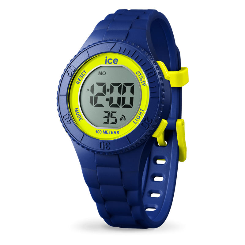 Ice-Watch ICE digit kinderhorloge - Navy Yellow (XS) IW021273