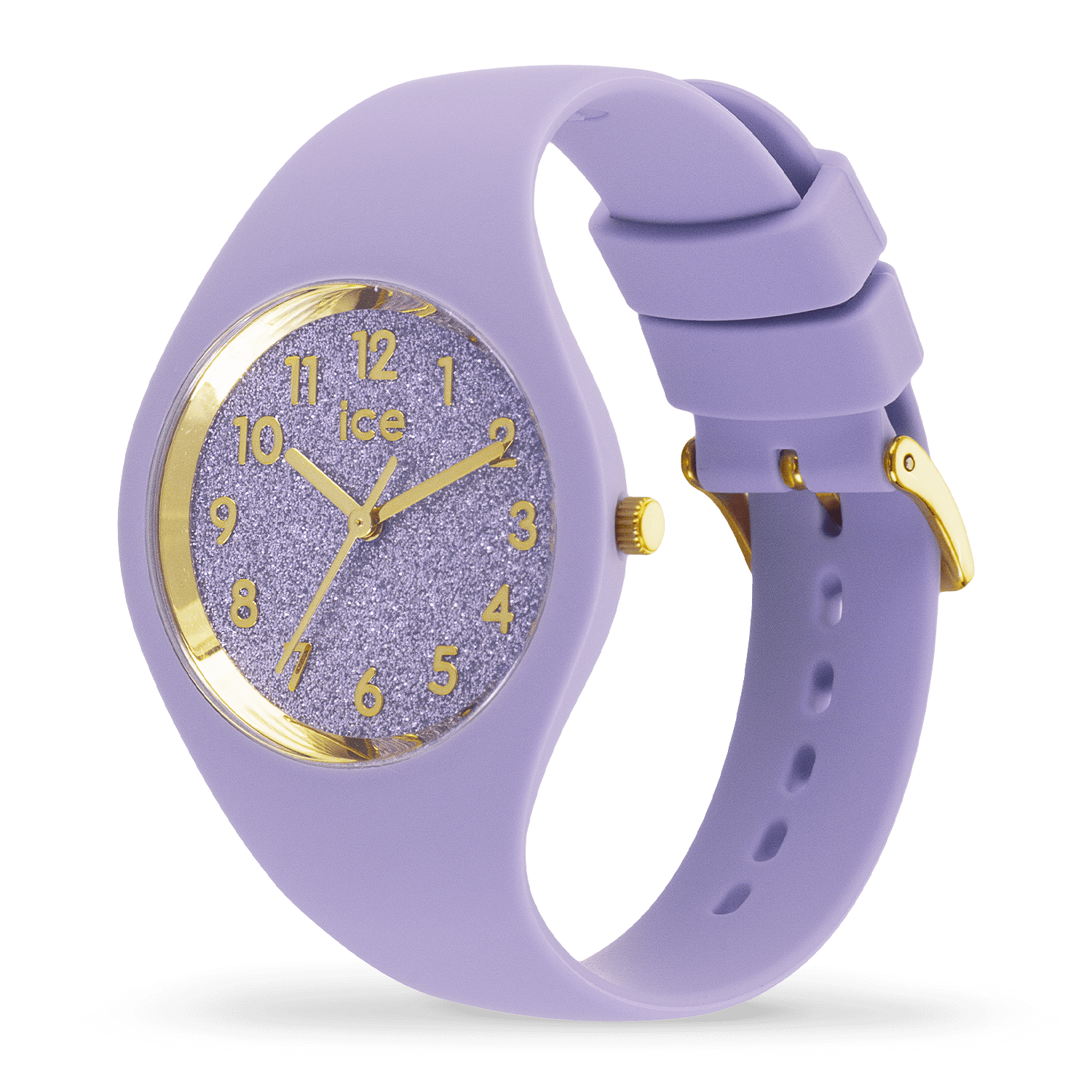 Ice-Watch ICE glitter dameshorloge - Digital lavender (S) IW021223
