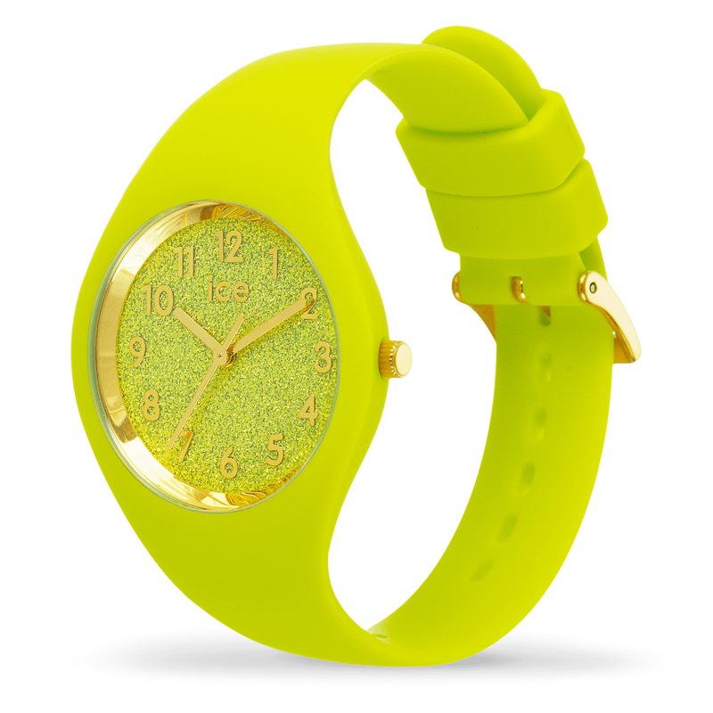 Ice-Watch ICE glitter dameshorloge - Neon Lime (S) IW021225