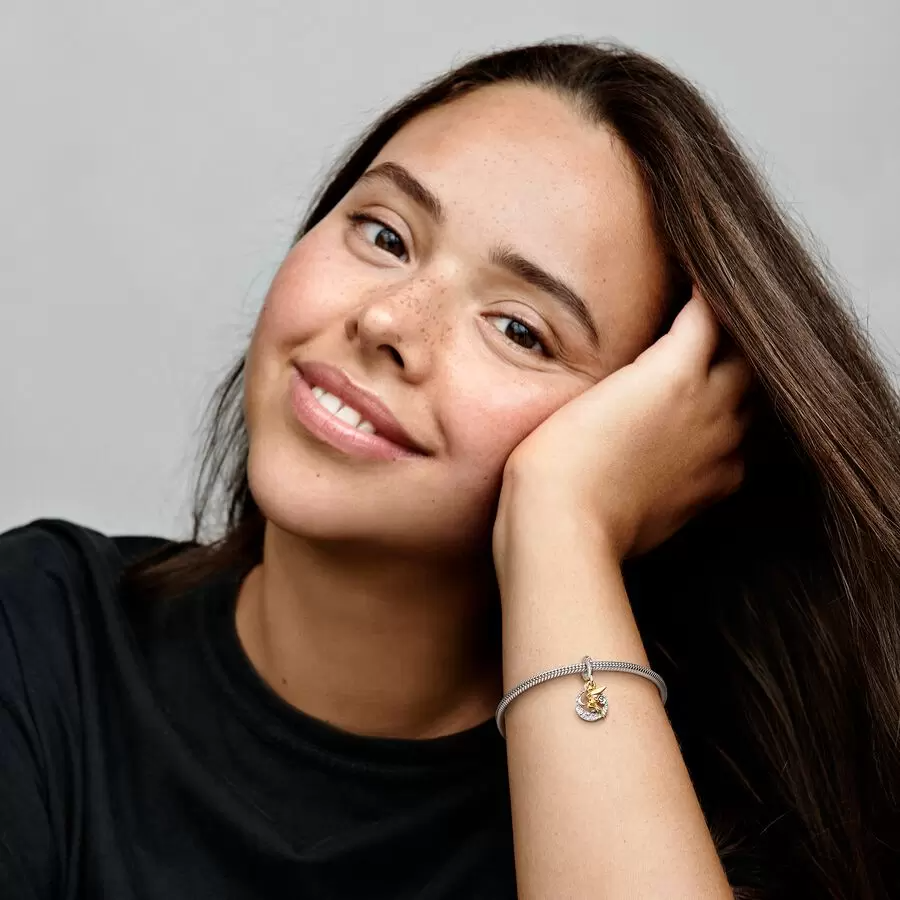 Pandora Disney Tinkelbel sterrenhemel hangende bedel 762517C01