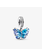 Pandora Blue Murano Glass Butterfly Dangle Charm 792698C01