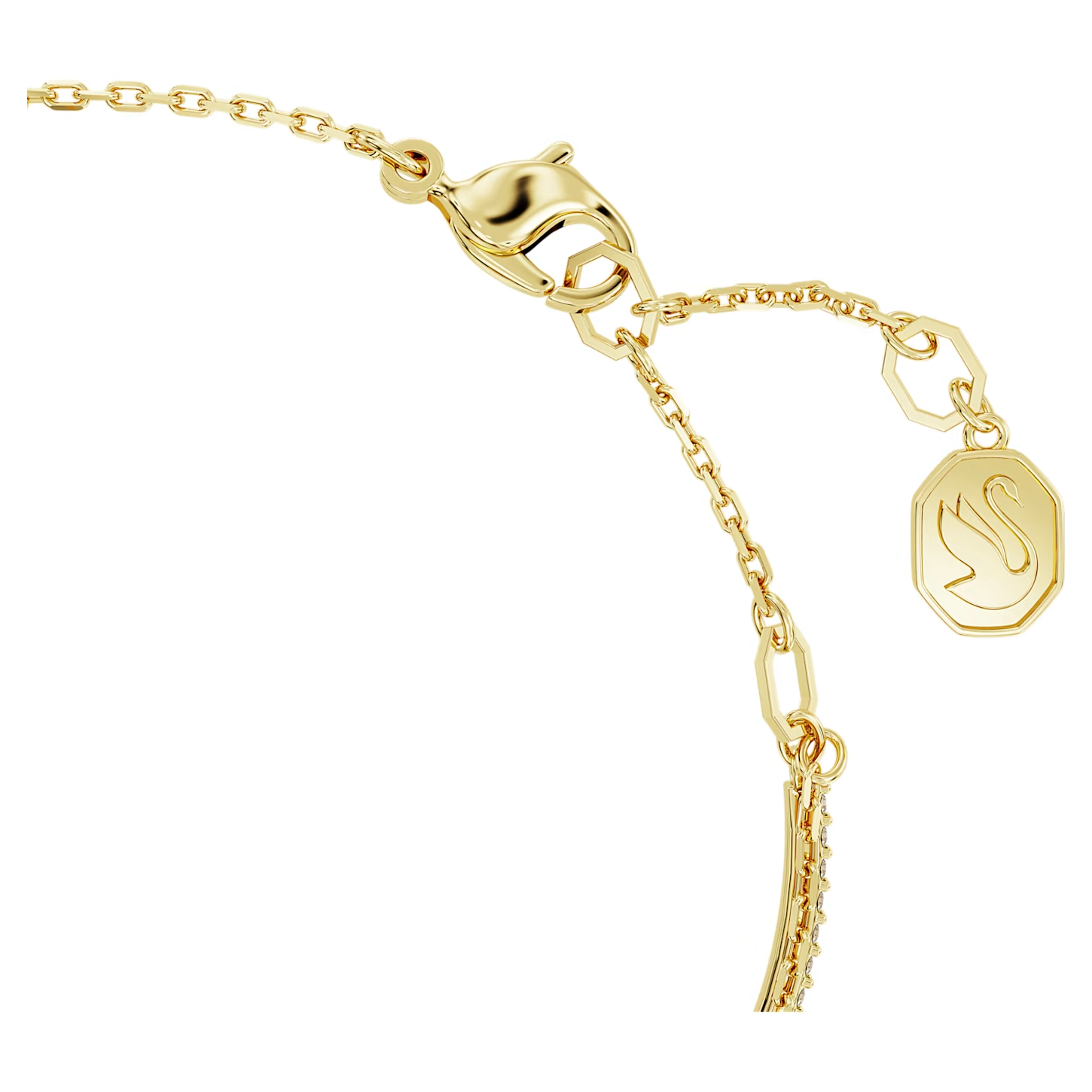 Swarovski Chroma armband Verschillende slijpvormen Goudkleurig/Multi (16,5 cm) 5662924