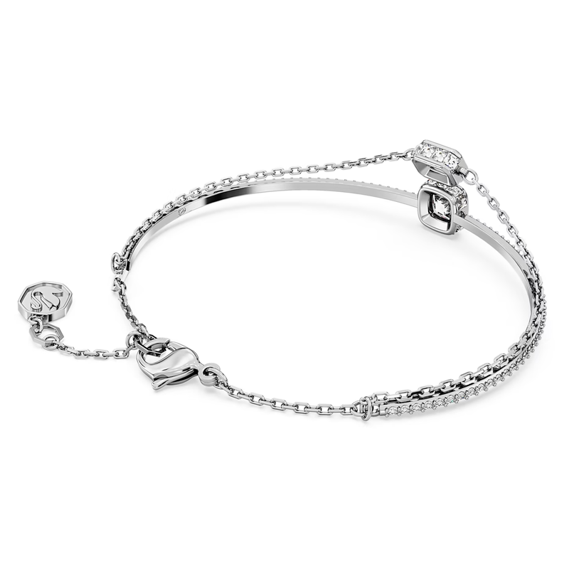 Swarovski Stilla armband Verschillende slijpvormen Zilver/Multi (16,5 cm) 5668244