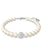 Swarovski Remix armband Parel Zilver/Wit (18,5 - 21,5 cm) 5669529