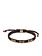 Fossil Stalen All Stacked Up armband - Beaded (Tijgeroog Bruin) JF04471710