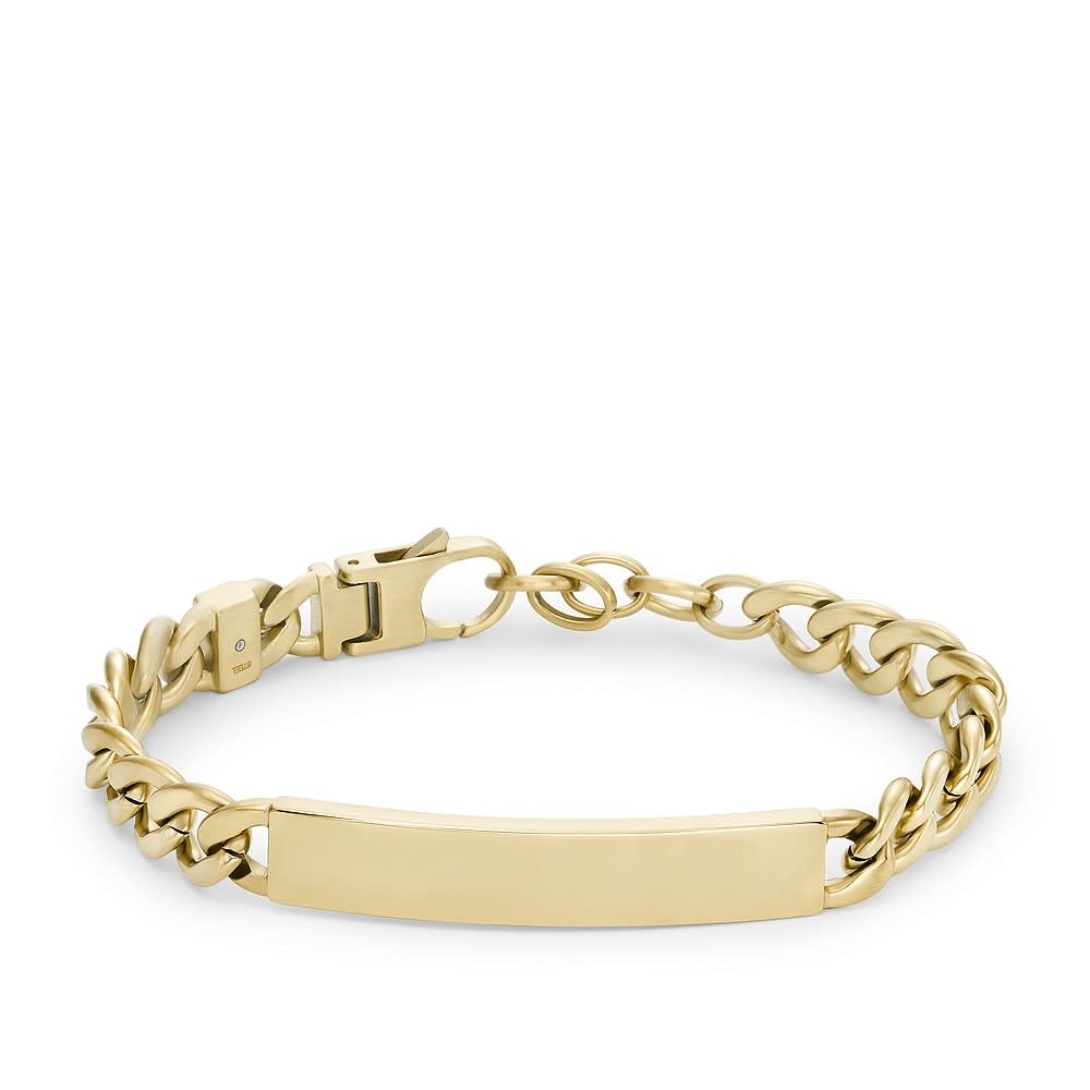 Fossil Stalen Drew armband JF04465710