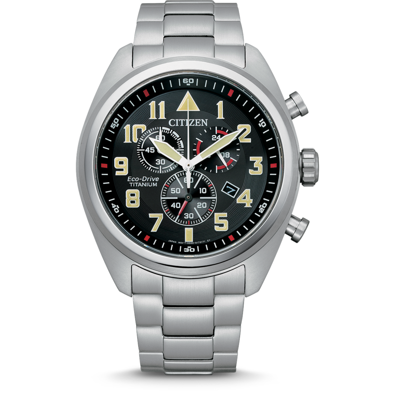 Citizen Super Titanium Eco-Drive herenhorloge (cal. H500) AT2480-81E