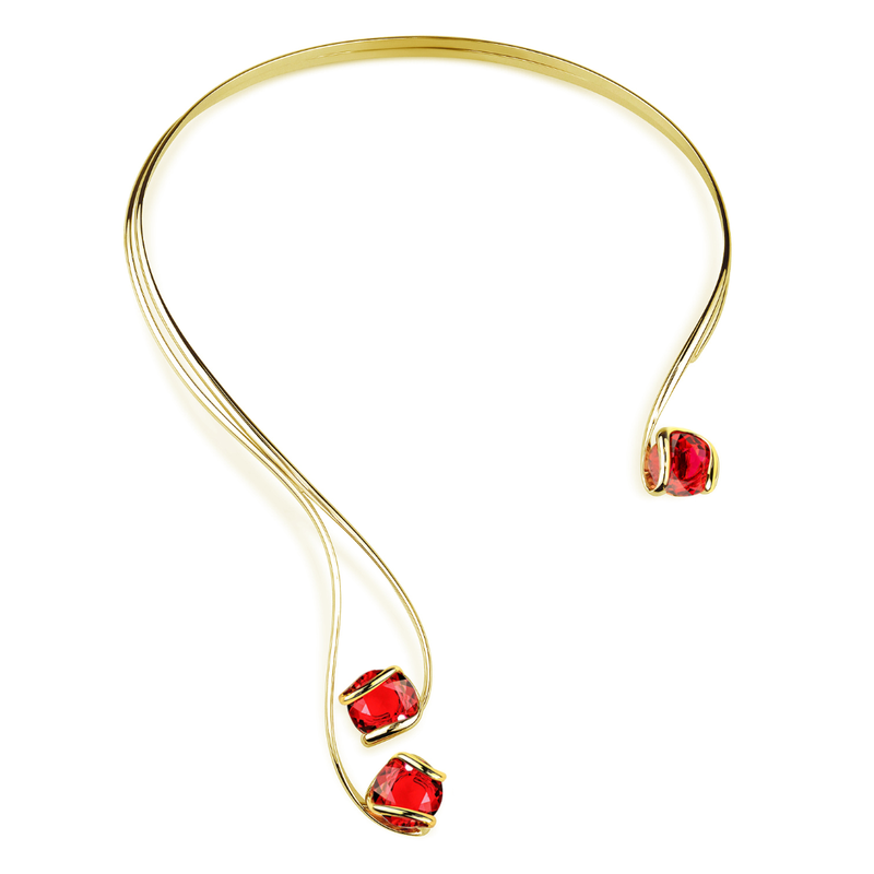 Andrea Marazzini Ketting met hanger - Cherry Red GOCHERET17