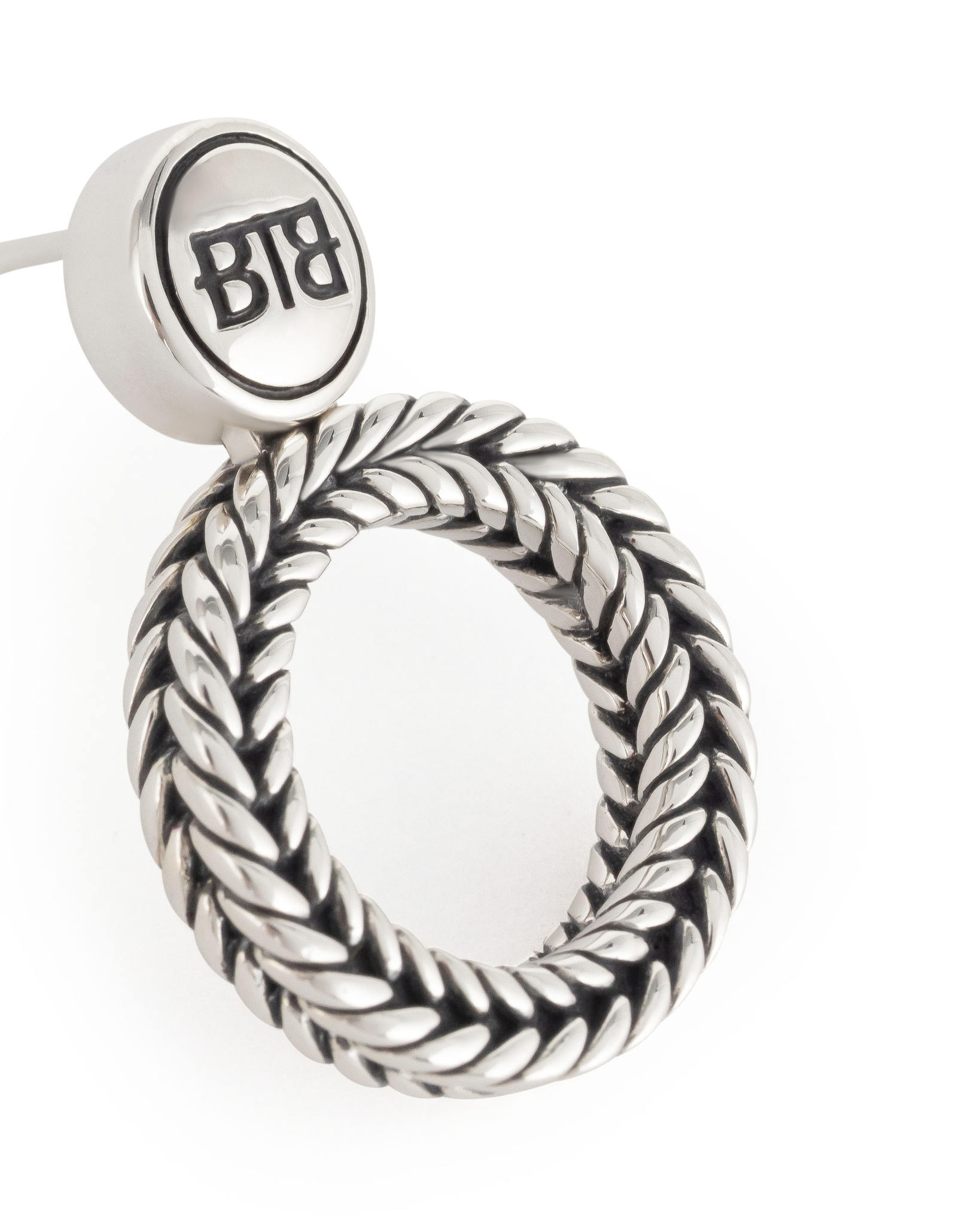 Buddha to Buddha Barbara Round Single Piece oorbel 426 one