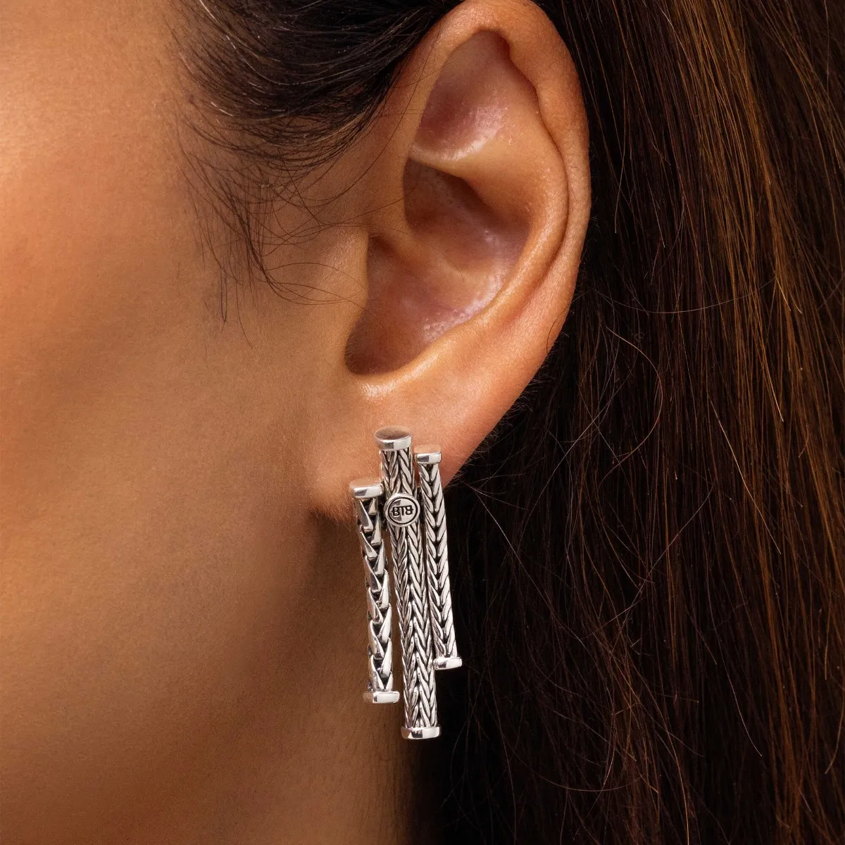 Buddha to Buddha Triple Mini Earhangers oorbellen 447 one