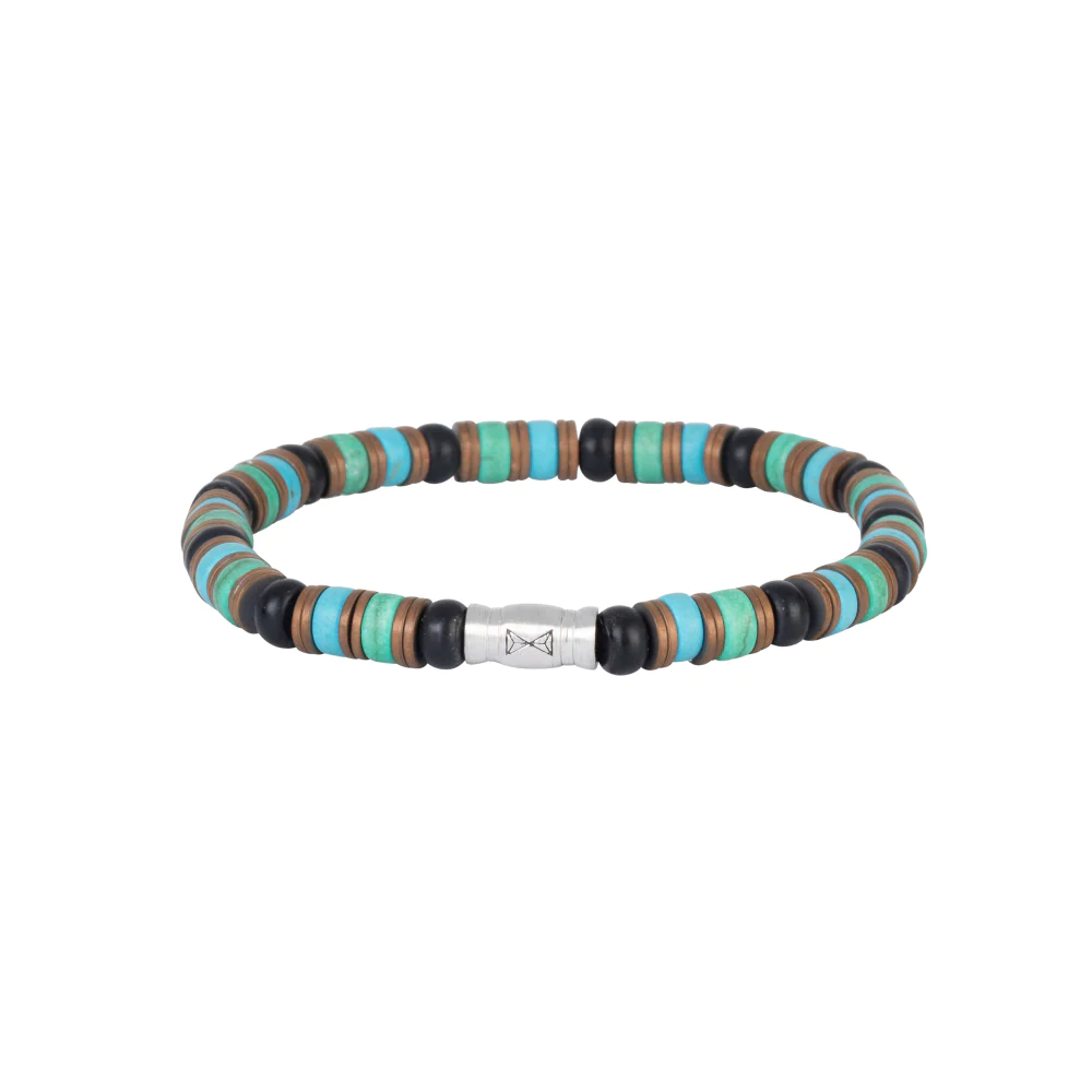 AZE Jewels Mount Evergreen Disc - 6mm armband AZ-BS619-A