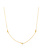 Ania Haie Taking Shape ketting - Gold Twisted Wave Chain Goldplated N050-02G