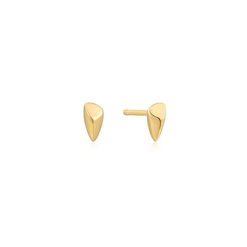 Ania Haie Tough Love oorbellen - Gold Arrow Stud Goldplated E049-03G