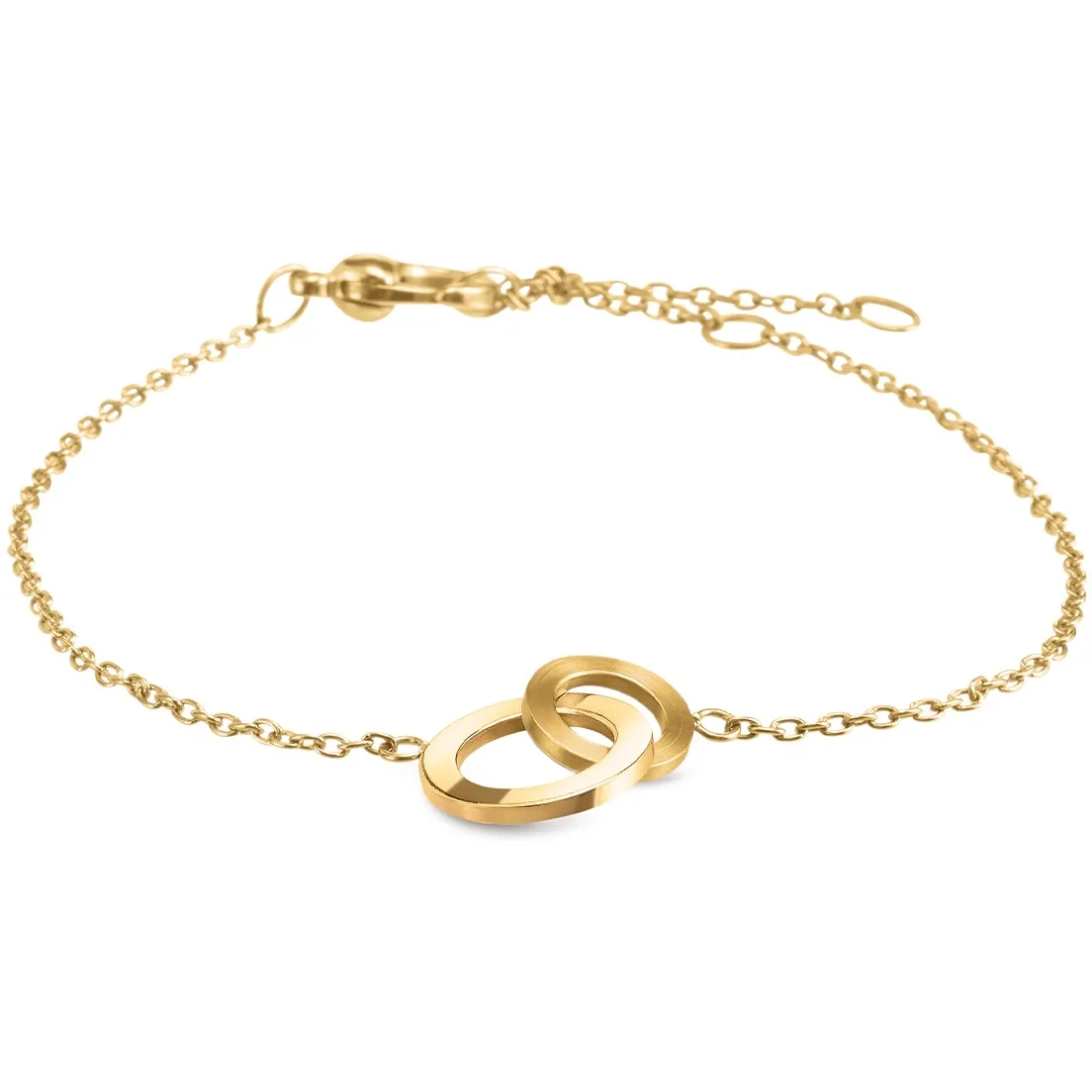 Boccia Goudkleurige titanium armband 03029-03