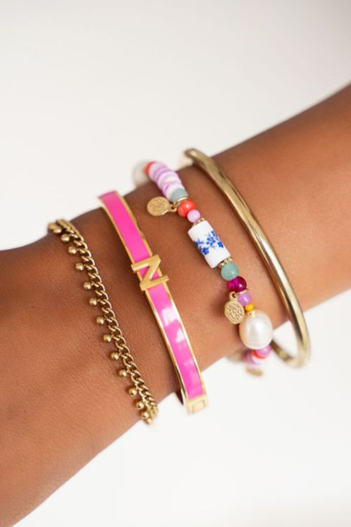 My Jewellery Bangle glimmend - Goudkleurig MJ02672-1200