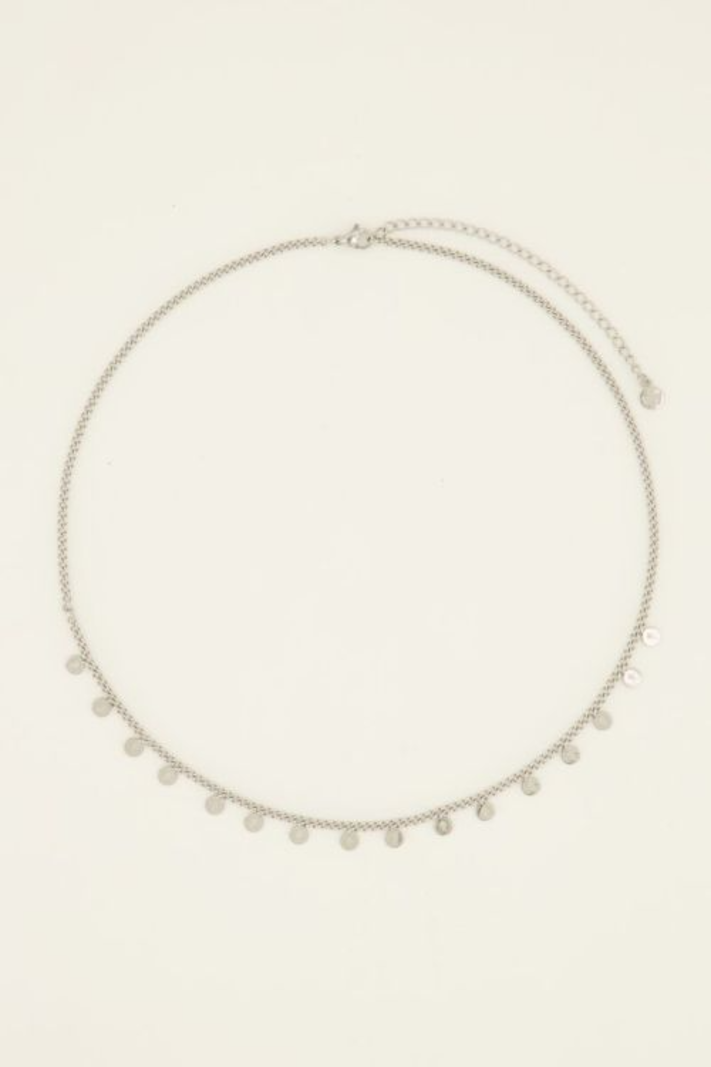 My Jewellery Ketting met rondjes - Zilver MJ08140-1500