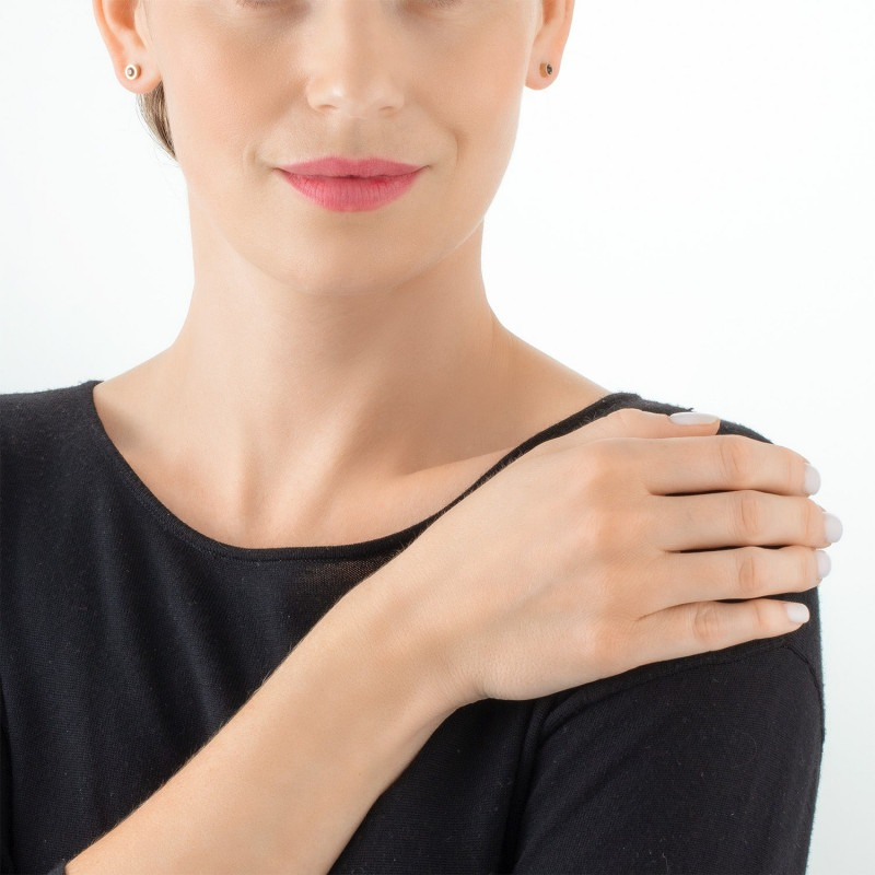 Coeur de Lion Oorbellen - Black-Goldcolour 0227/21-1316