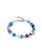 Coeur de Lion Armband - Turquoise-Purple 2838/30-0608