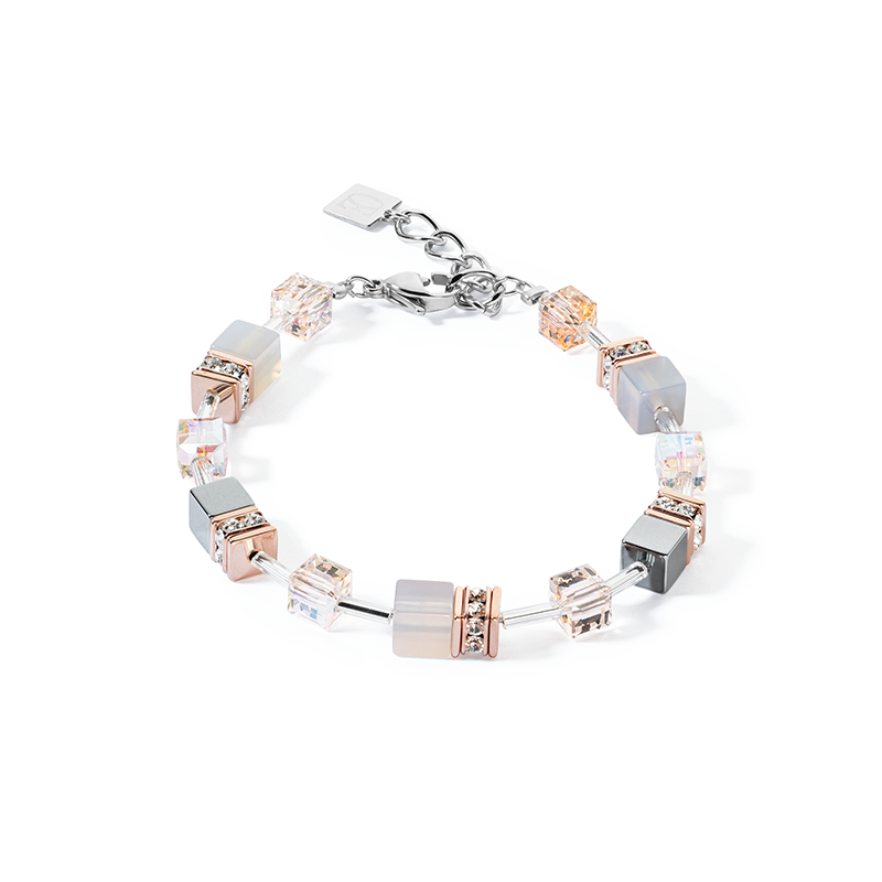 Coeur de Lion Armband - Peach-Rosegold 4017/30-0235