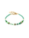 Coeur de Lion Armband - Green-Gold 4565/30-0500