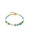 Coeur de Lion Armband - Green-Goldcolour 4565/30-0500