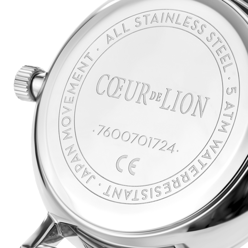 Coeur de Lion Dameshorloge - Silver-Silver 7610/70-1717