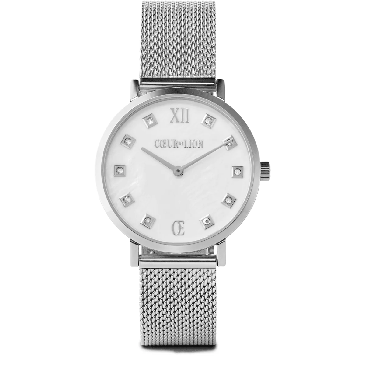 Coeur de Lion Dameshorloge - Silvercolour Mother of Pearl 7610/70-1725