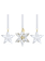 Swarovski Annual Edition kristallen ornament Ornament Set 3D 2023 Wit/Goud 5655102