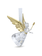 Swarovski Holiday Magic kristallen ornament Engel Wit/Goudkleurig 5657008