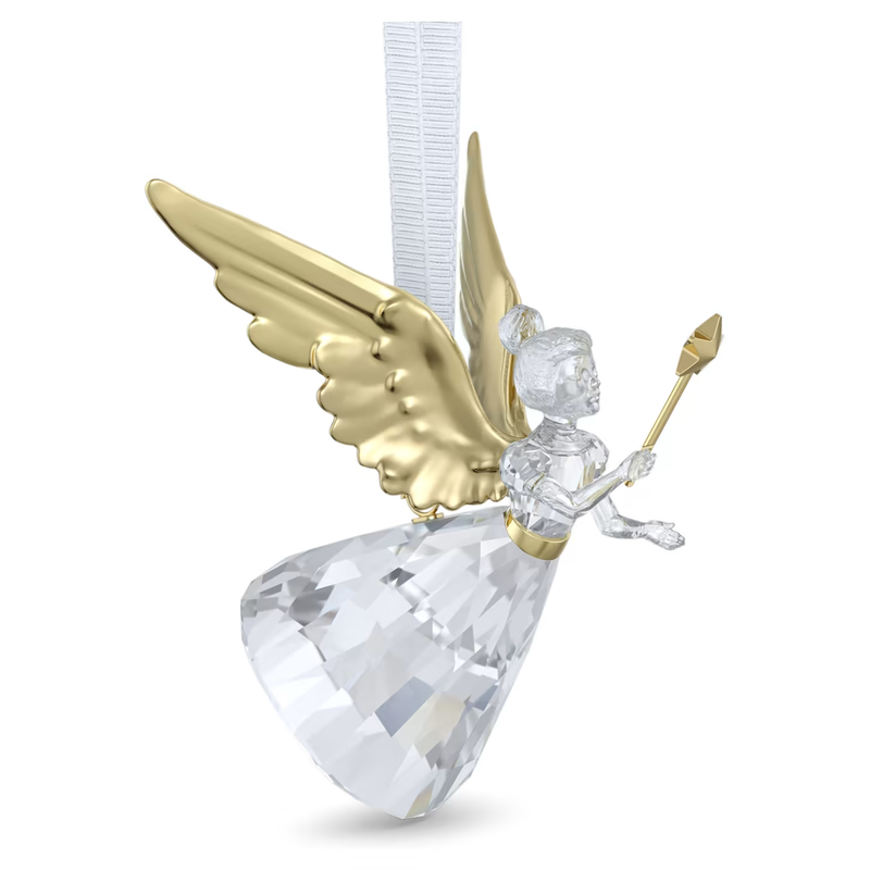 Swarovski Holiday Magic kristallen ornament Engel Wit/Goudkleurig 5657008