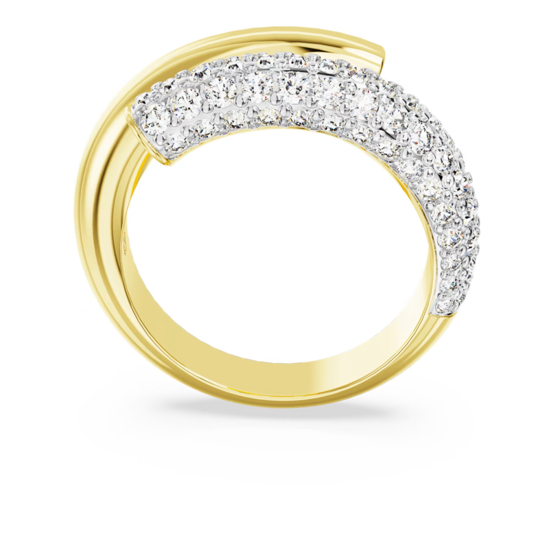 Swarovski Dextera ring Round Cut  Goud/Wit