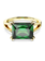 Swarovski Stilla ring Cocktail ring rechthoekige slijpvorm Goudkleurig/Groen