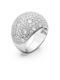 Swarovski Sublima ring Zilverkleurig/Wit