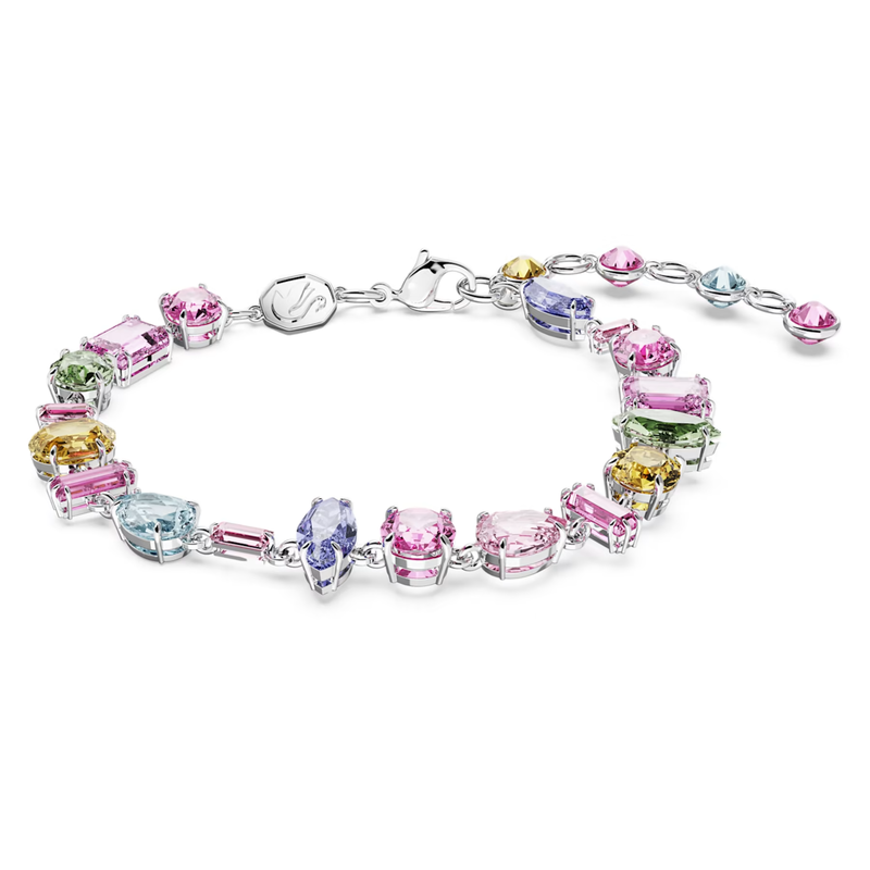 Swarovski Gema armband Verschillende slijpvormen Zilver/Multi 5656427